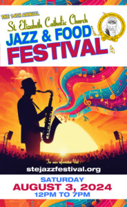 Poster for St Elizabeth Jazz Festival on August 3